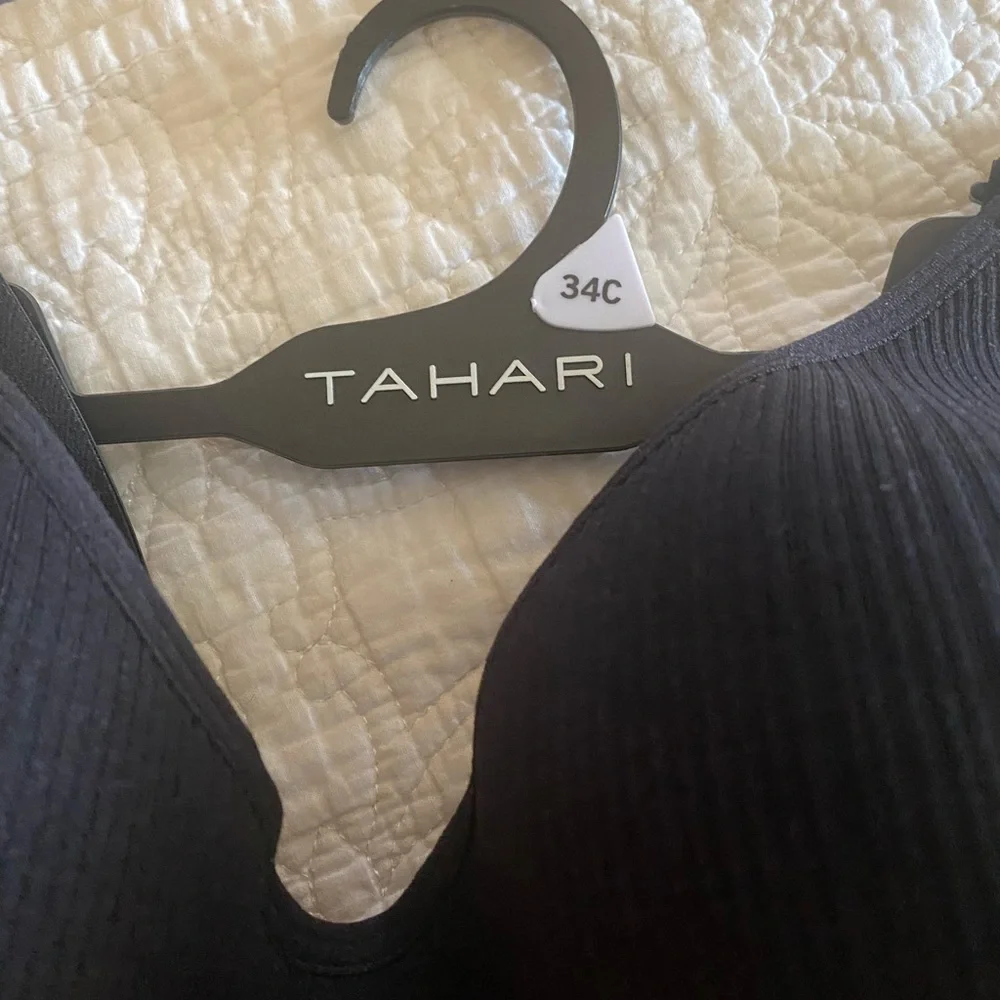 Tahari Ribbed Bralette Trio NWT - Picture 5 of 5